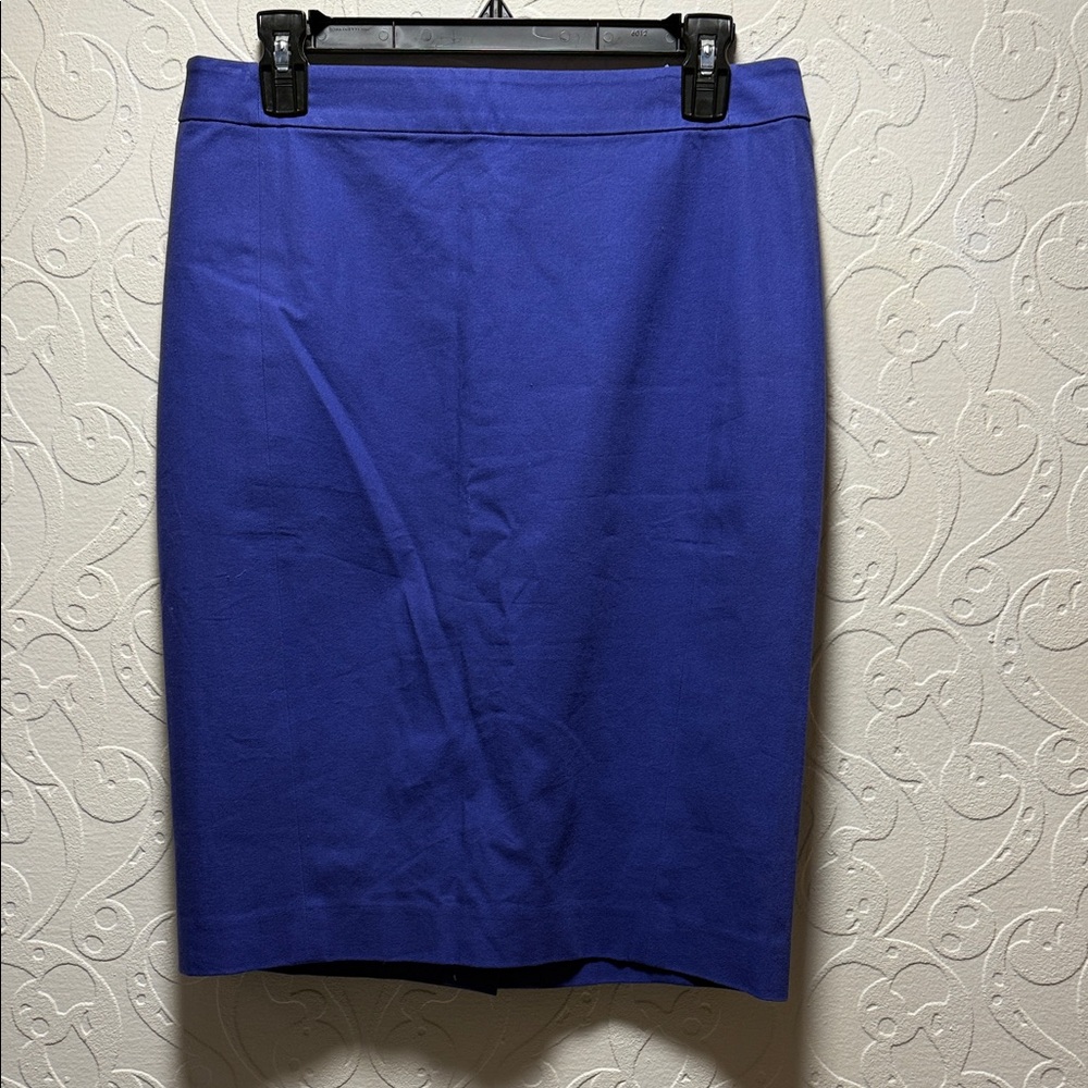 LOFT Vibrant Blue Pencil Skirt